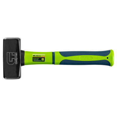 Кувалда, 1000 г, фибергласовая обрезиненная рукоятка Сибртех по ценам производителя в Воронеже с доставкой по всей России