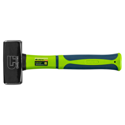 Кувалда, 1000 г, фибергласовая обрезиненная рукоятка Сибртех по ценам производителя в Воронеже с доставкой по всей России