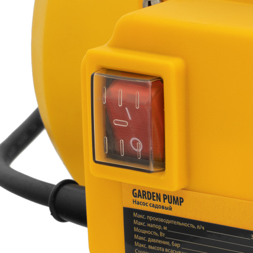 Садовый поверхностный насос GPL800Х, 800 Вт, 3200 л/ч, подъем 42 м, нержавейка Denzel по ценам производителя в Воронеже с доставкой по всей России