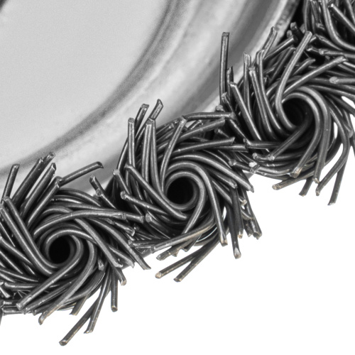 Щетка для УШМ, 150 мм, М14, "чашка", крученая проволока 0.8 мм Matrix по ценам производителя в Воронеже с доставкой по всей России