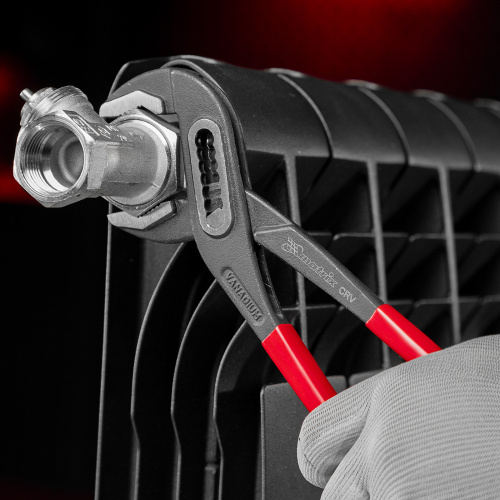 Клещи переставные 250 мм, хром-ванадий, обливные рукоятки Matrix по ценам производителя в Воронеже с доставкой по всей России