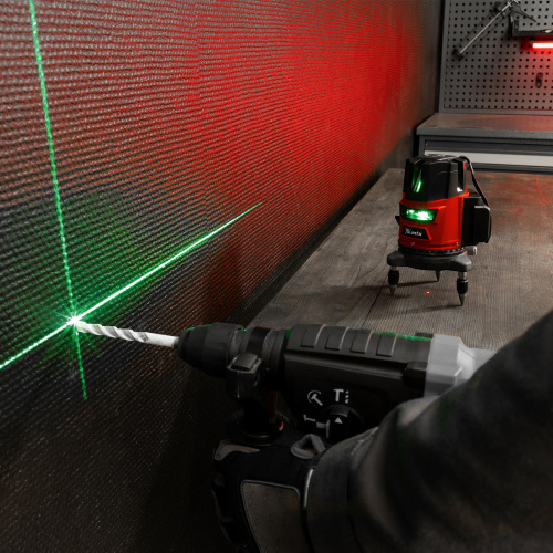 Лазерный уровень CRL-30G, 30 м, зеленый луч, акк. Li 2400 mah, резьба 5/8" MTX по ценам производителя в Воронеже с доставкой по всей России