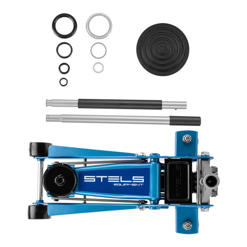 Домкрат гидравлический подкатной, быстрый подъем, 3 т, Quick, 130-465 мм, профессиональный Stels по ценам производителя в Воронеже с доставкой по всей России