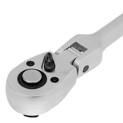 Ключ-трещотка шарнирный 1/2", СrV, 72 зуба, с быстрым сбросом, матовый хром Stels по ценам производителя в Воронеже с доставкой по всей России