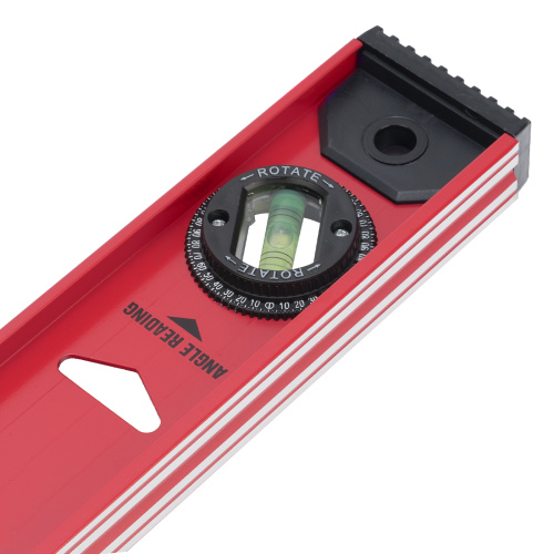 Уровень алюминиевый "Рельс", 800 мм, 3 глазка, усиленный Matrix по ценам производителя в Воронеже с доставкой по всей России