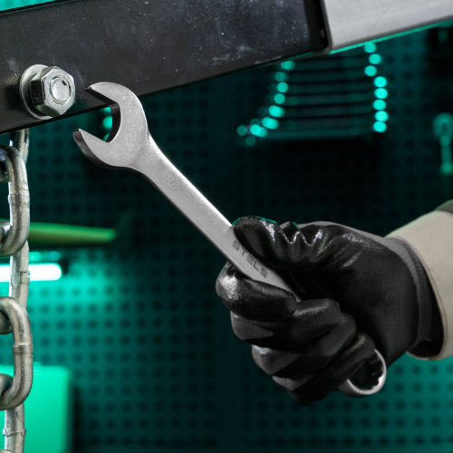 Ключ комбинированный, 23 мм, CrV, матовый хром Stels по ценам производителя в Воронеже с доставкой по всей России