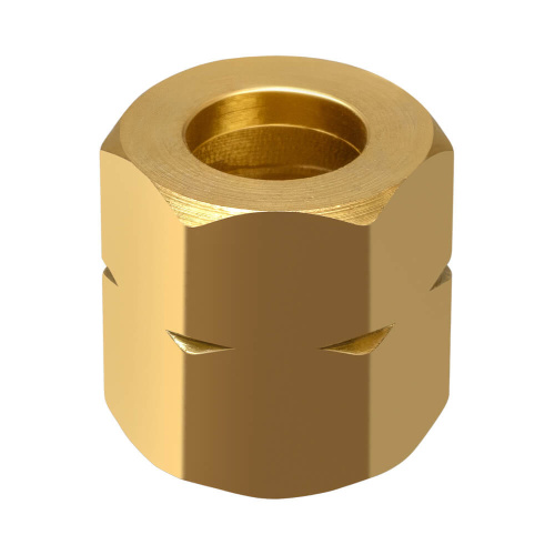 Гайка накидная М12х1,25LH, латунь по ценам производителя в Воронеже с доставкой по всей России