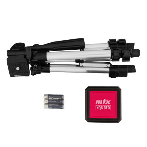 Лазерный уровень XQB RED Pro SET, 10 м, красный луч, батарейки, штатив MTX по ценам производителя в Воронеже с доставкой по всей России