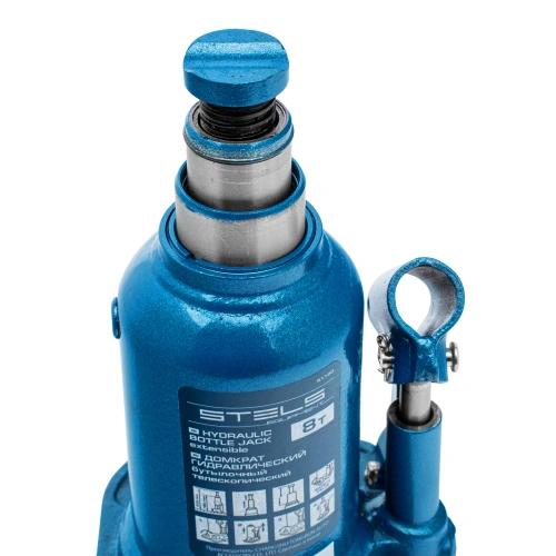 Домкрат гидравлический бутылочный телескопический, 8 т, подъем 180-410 мм Stels по ценам производителя в Воронеже с доставкой по всей России