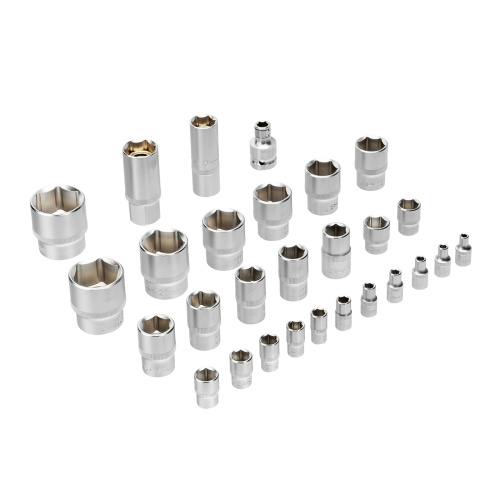 Набор инструментов, 1/2", 1/4", CrV, S2, пластиковый кейс, 82 предмета Denzel по ценам производителя в Воронеже с доставкой по всей России