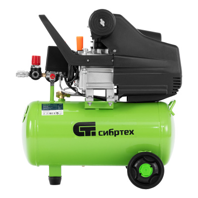 Компрессор воздушный КК-1100/22, 1, 1 кВт, 135 л/мин, 22 л, прямой привод, масляный Сибртех по ценам производителя в Воронеже с доставкой по всей России