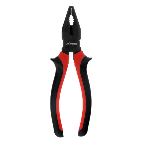 Плоскогубцы комбинированные Black Nickel, 180 мм, двухкомпонентные рукоятки Matrix по ценам производителя в Воронеже с доставкой по всей России
