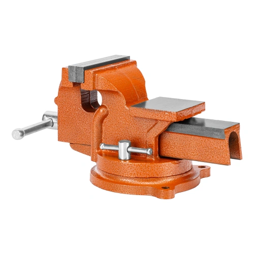 Тиски слесарные, 100 мм, поворотные, с наковальней Sparta по ценам производителя в Воронеже с доставкой по всей России