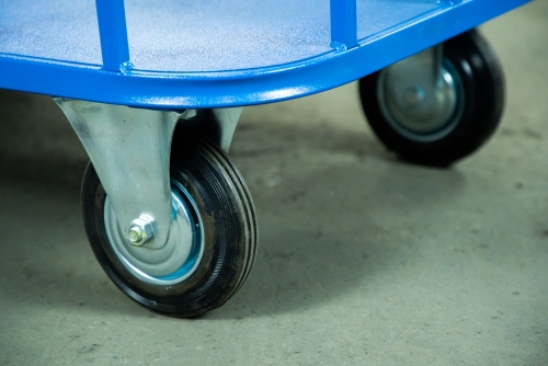 Тележка платформенная TOR ТП-МБ (600х1000) с бортами (колеса 160 мм) по ценам производителя в Воронеже с доставкой по всей России