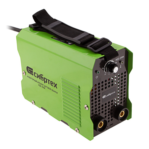 Инверторный аппарат дуговой сварки ИДС-250K, 250 А, ПВ 80%, диаметр электрода 1,6-5 мм Сибртех по ценам производителя в Воронеже с доставкой по всей России