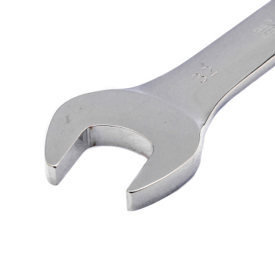 Ключ комбинированный трещоточный, 32 мм, CrV, шарнирный, зеркальный хром Matrix по ценам производителя в Воронеже с доставкой по всей России