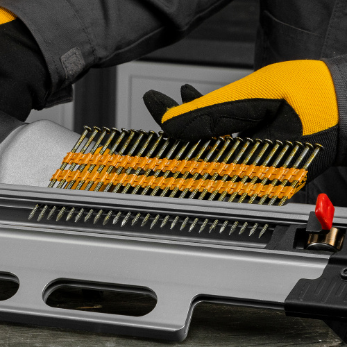 Гвозди для пнев. нейлера (крашен.) длина - 75 мм, диам. - 3,05 мм, 2000 шт. Denzel по ценам производителя в Воронеже с доставкой по всей России