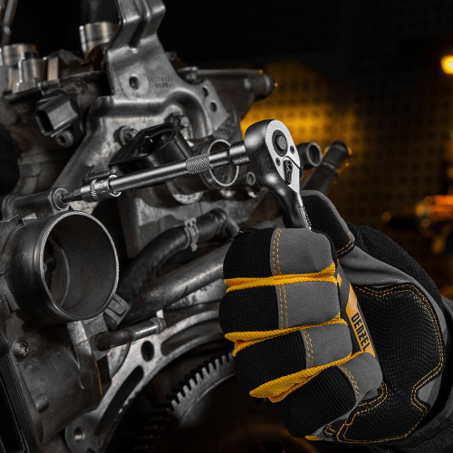 Набор инструментов, 1/2", 1/4", CrV, S2, пластиковый кейс, 122 предмета Denzel по ценам производителя в Воронеже с доставкой по всей России