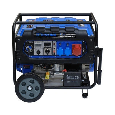 Генератор бензиновый Dinking DKA8500EW-3/1 (8,5кВт,230/400 В, электростартер, 17лс, колёса, АВР) по ценам производителя в Воронеже с доставкой по всей России