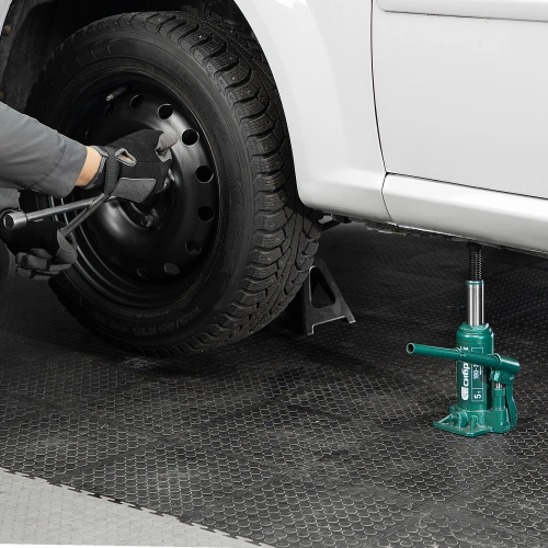 Домкрат гидравлический бутылочный, 5 т, 180-340 мм Сибртех по ценам производителя в Воронеже с доставкой по всей России