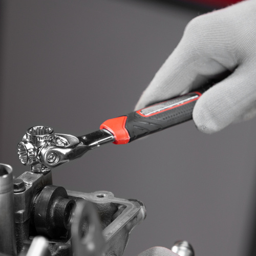 Ключ универсальный 48 в 1, СrV, 8-19мм, Spline Matrix по ценам производителя в Воронеже с доставкой по всей России