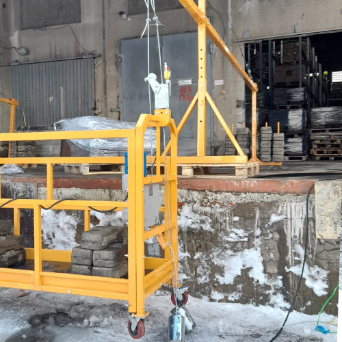 Строительная люлька ZLP-500 по ценам производителя в Воронеже с доставкой по всей России