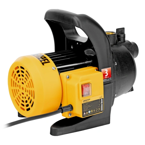 Садовый поверхностный насос GPL600, 600 Вт, 3000 л/ч, подъем 35 м, пластик Denzel по ценам производителя в Воронеже с доставкой по всей России