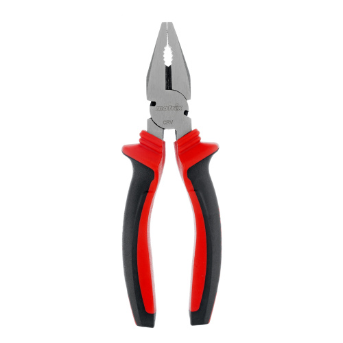Плоскогубцы комбинированные, 180 мм, хром-ванадий, двухкомпонентные рукоятки Matrix по ценам производителя в Воронеже с доставкой по всей России