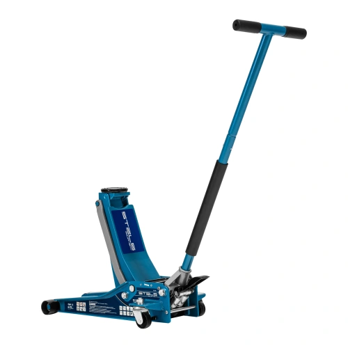 Домкрат гидравлический подкатной 3 т, быстрый подъем, Low profile quick lift, 75-505 мм, профессиональный STELS по ценам производителя в Воронеже с доставкой по всей России