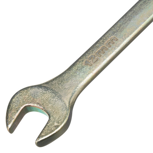 Ключ комбинированный, 12 мм, желтый цинк Сибртех по ценам производителя в Воронеже с доставкой по всей России