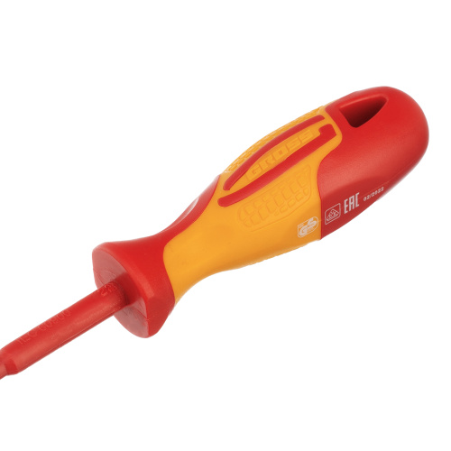 Отвертка диэлектрическая PH0 х 75 мм, CrMo, до 1000 В, двухкомпонентная рукоятка Gross по ценам производителя в Воронеже с доставкой по всей России