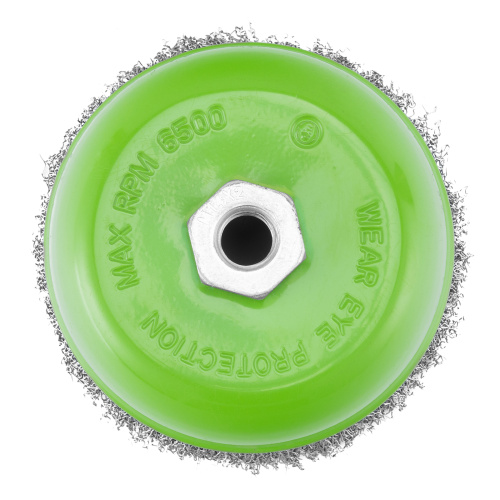 Щетка для УШМ, 125 мм, М14, "чашка", витая проволока Сибртех по ценам производителя в Воронеже с доставкой по всей России