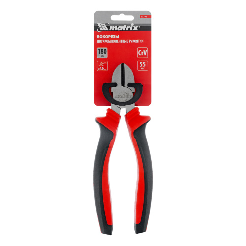 Бокорезы, 180 мм, хром-ванадий, двухкомпонентные рукоятки Matrix по ценам производителя в Воронеже с доставкой по всей России