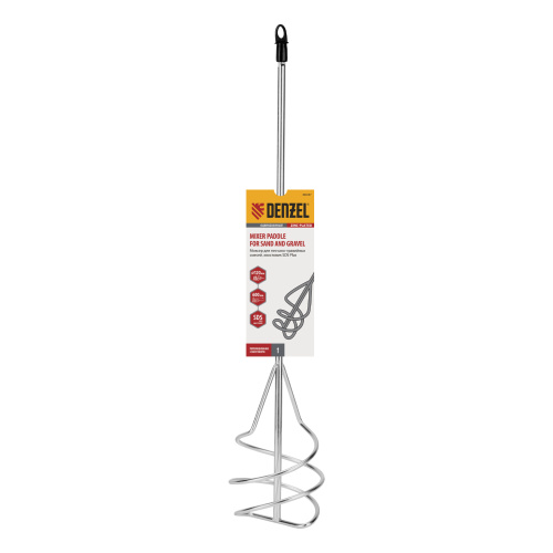 Миксер для песчано-гравийных смесей, 120 х 600 мм, оцинкованный, хвостовик SDS Plus Denzel по ценам производителя в Воронеже с доставкой по всей России