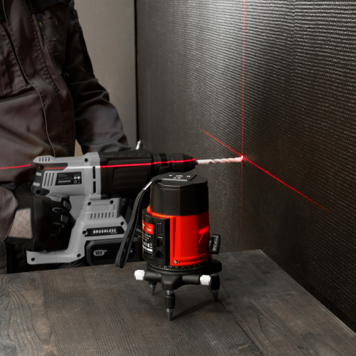 Лазерный уровень CRX-30R, 30 м, красный луч, батарейки, резьба 5/8" MTX по ценам производителя в Воронеже с доставкой по всей России