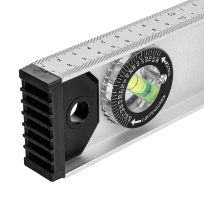 Уровень алюминиевый "Рельс", 400 мм, 3 глазка (1 поворотный) Matrix по ценам производителя в Воронеже с доставкой по всей России