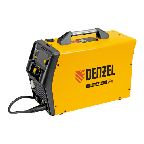 Аппарат инвертор. полуавтомат. cварки IMIG-205SDR, 200 А, ПВ 60%, катушка 5 кг Denzel по ценам производителя в Воронеже с доставкой по всей России