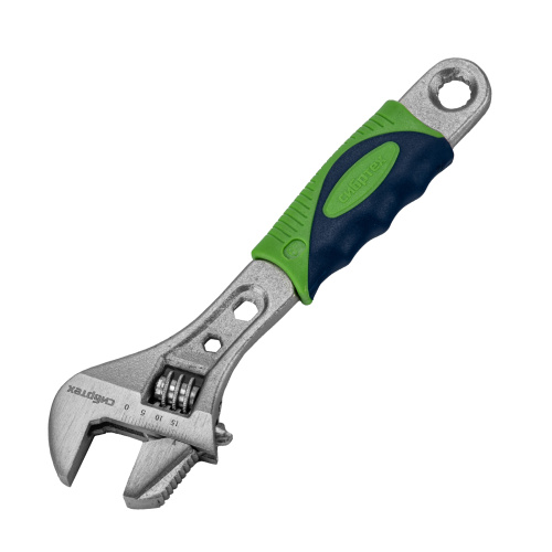 Ключ разводной, 150мм, переставная губка, 2-х комп. рукоятка Сибртех по ценам производителя в Воронеже с доставкой по всей России