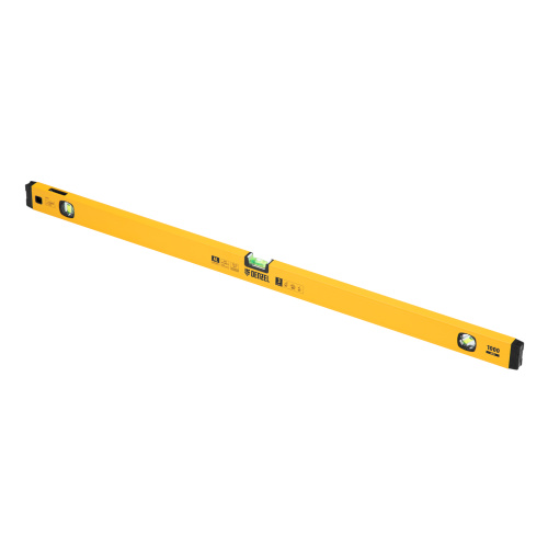 Уровень алюминиевый, магнит, фрезерованный, 3 глазка (1 зеркал.) 0,5 мм/м, 1000 мм Denzel по ценам производителя в Воронеже с доставкой по всей России