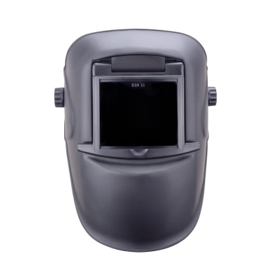 Маска сварщика ГЛАДИАТОР "черная" С5  (пр-во FoxWeld) с откидным стеклом по ценам производителя в Воронеже с доставкой по всей России