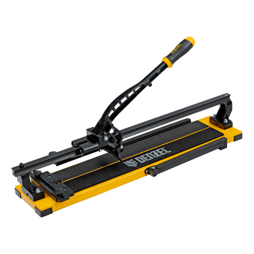 Плиткорез рельсовый 600х16мм, каретка на подш., стальная станина, усил. рукоятка-пенал Denzel по ценам производителя в Воронеже с доставкой по всей России