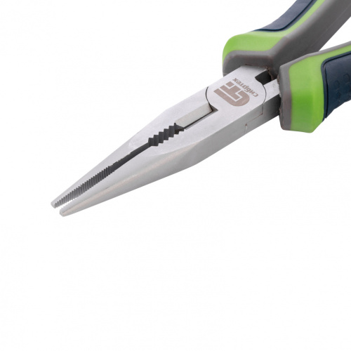 Длинногубцы прямые, 180 мм, трехкомпонентные рукоятки Сибртех по ценам производителя в Воронеже с доставкой по всей России