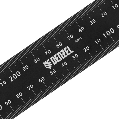 Угольник, 200 х 300 мм, алюминиевый, лазерная гравировка Denzel по ценам производителя в Воронеже с доставкой по всей России