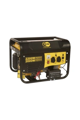 Генератор бензиновый 2,0 кВт 220В 15л с электростартером TOR TR2500E по ценам производителя в Воронеже с доставкой по всей России