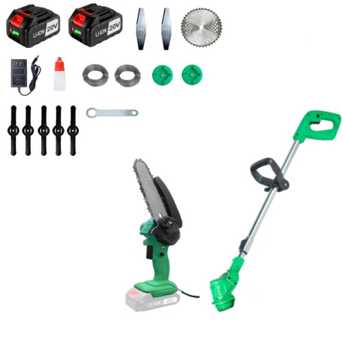 Набор аккумуляторного инструмента ZITREK (GreenCut 20, GreenSaw 20 Extra Power) 2 в 1, 2х2.0Ач по ценам производителя в Воронеже с доставкой по всей России