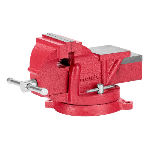 Тиски слесарные, 100 мм, поворотные, с наковальней Matrix по ценам производителя в Воронеже с доставкой по всей России