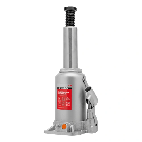Домкрат гидравлический бутылочный, 20 т, h подъема 244-449 мм Matrix по ценам производителя в Воронеже с доставкой по всей России