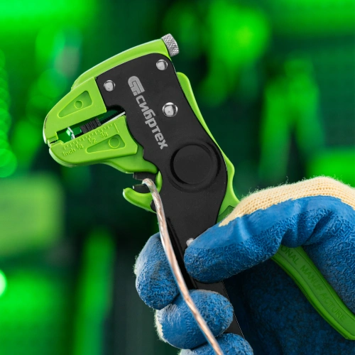 Щипцы для зачистки электропроводов, сечением: 0.2-3.5 мм2, функция обрезания проводов Сибртех по ценам производителя в Воронеже с доставкой по всей России