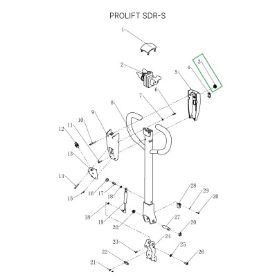 Кнопки подъема-опускания вил для штабелеров SDR-S по ценам производителя в Воронеже с доставкой по всей России