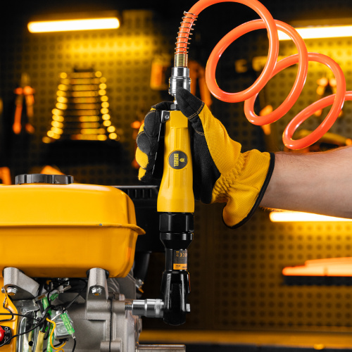 Усиленная пневмотрещотка RP100, 1/2", 160 об/мин, 100 Нм Denzel по ценам производителя в Воронеже с доставкой по всей России